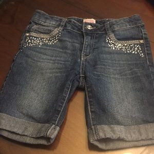Girls jean shorts